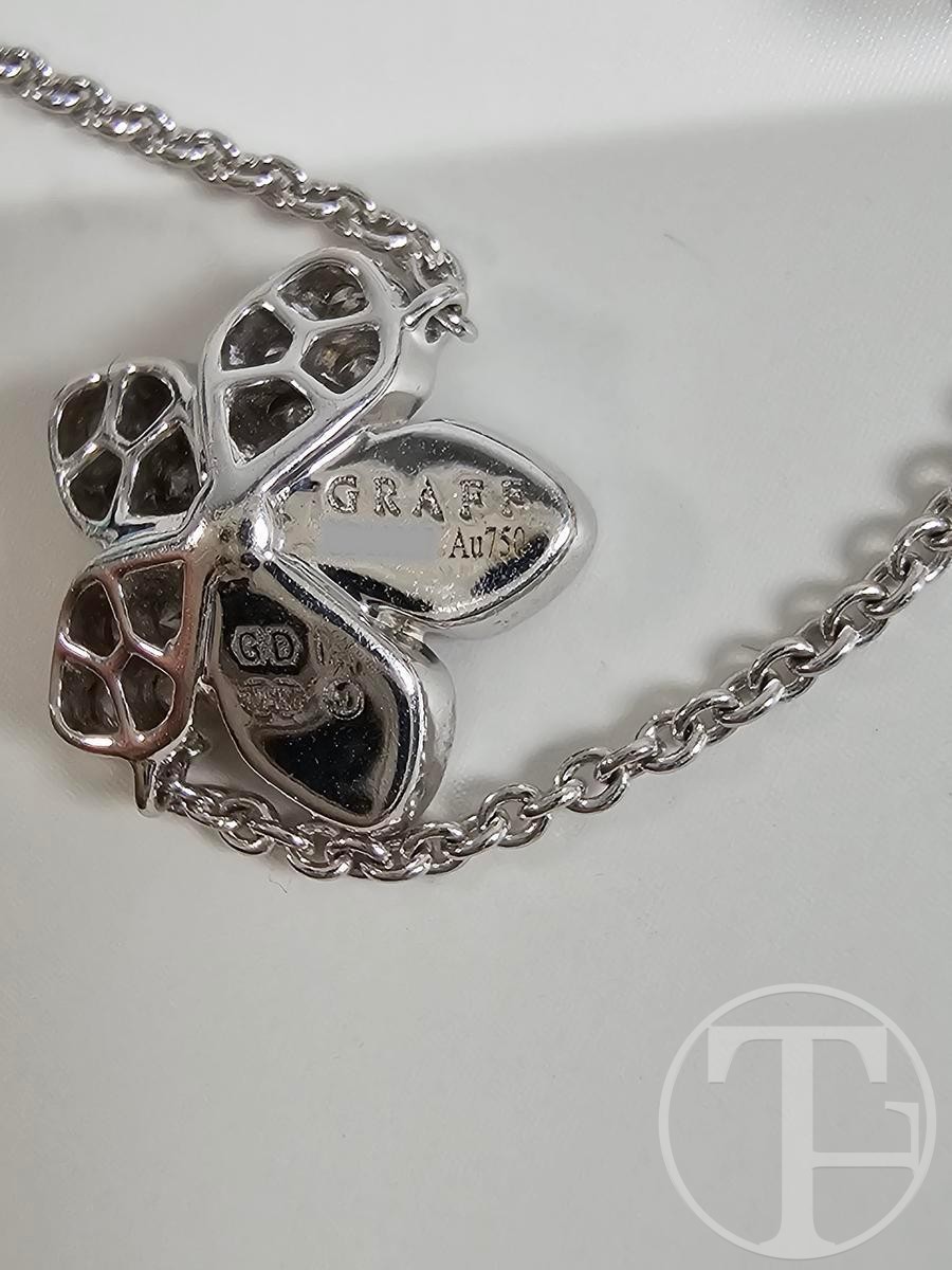 Graff Wild Flower Pave Diamond Bracelet - Image 5