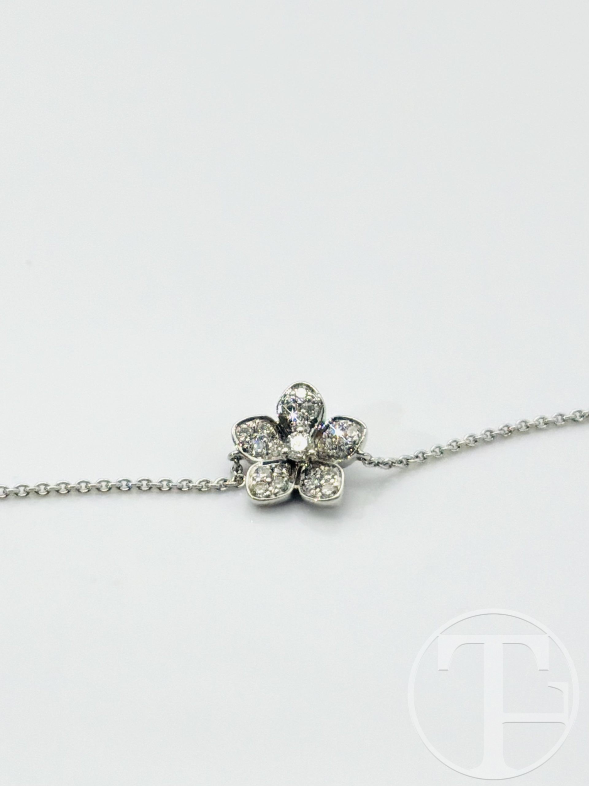 Graff Wild Flower Pave Diamond Bracelet - Image 3