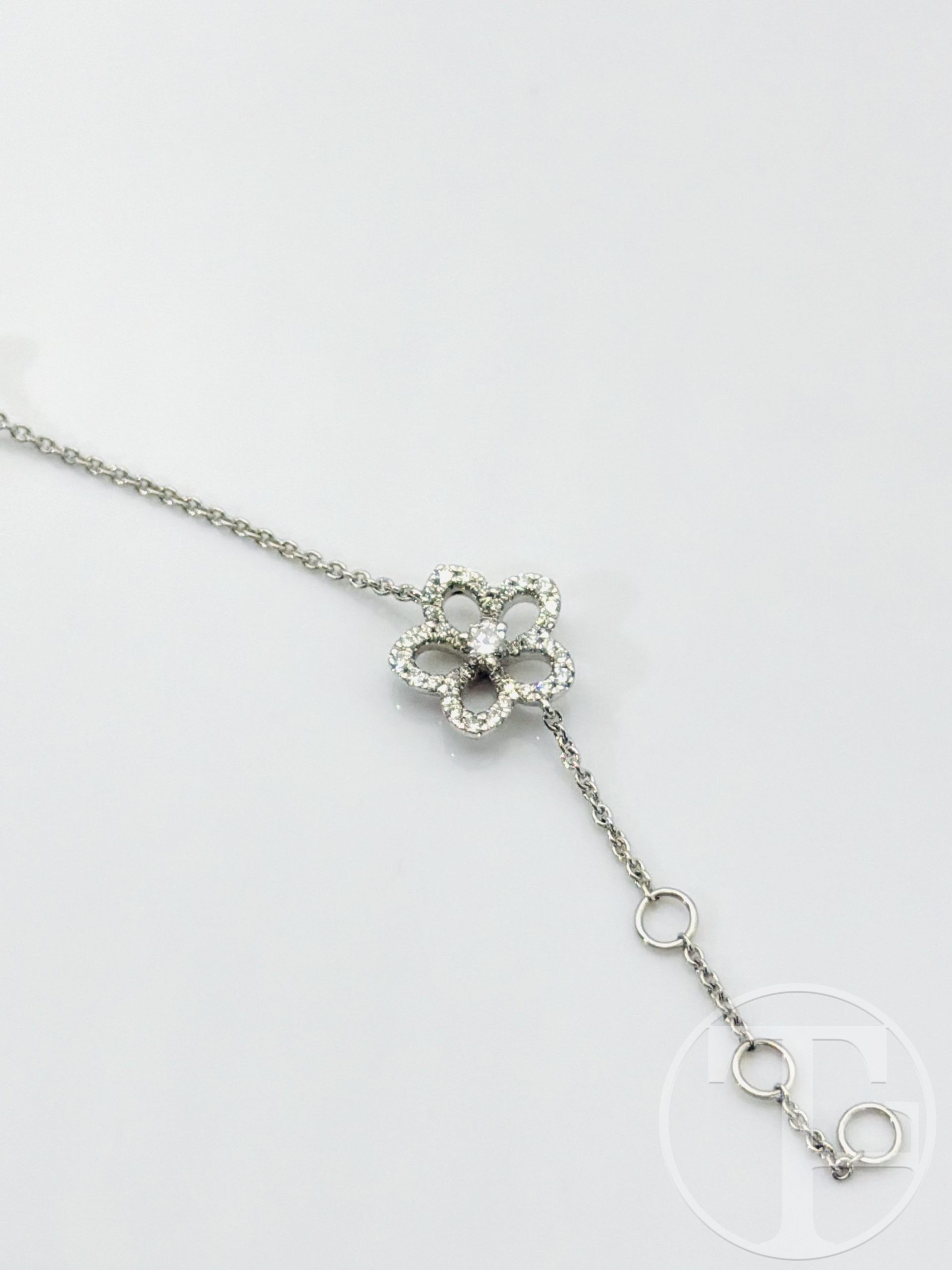 Graff Wild Flower Pave Diamond Bracelet - Image 4