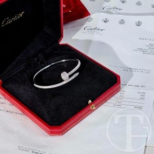 cartier juc diamond bracelet, classic model