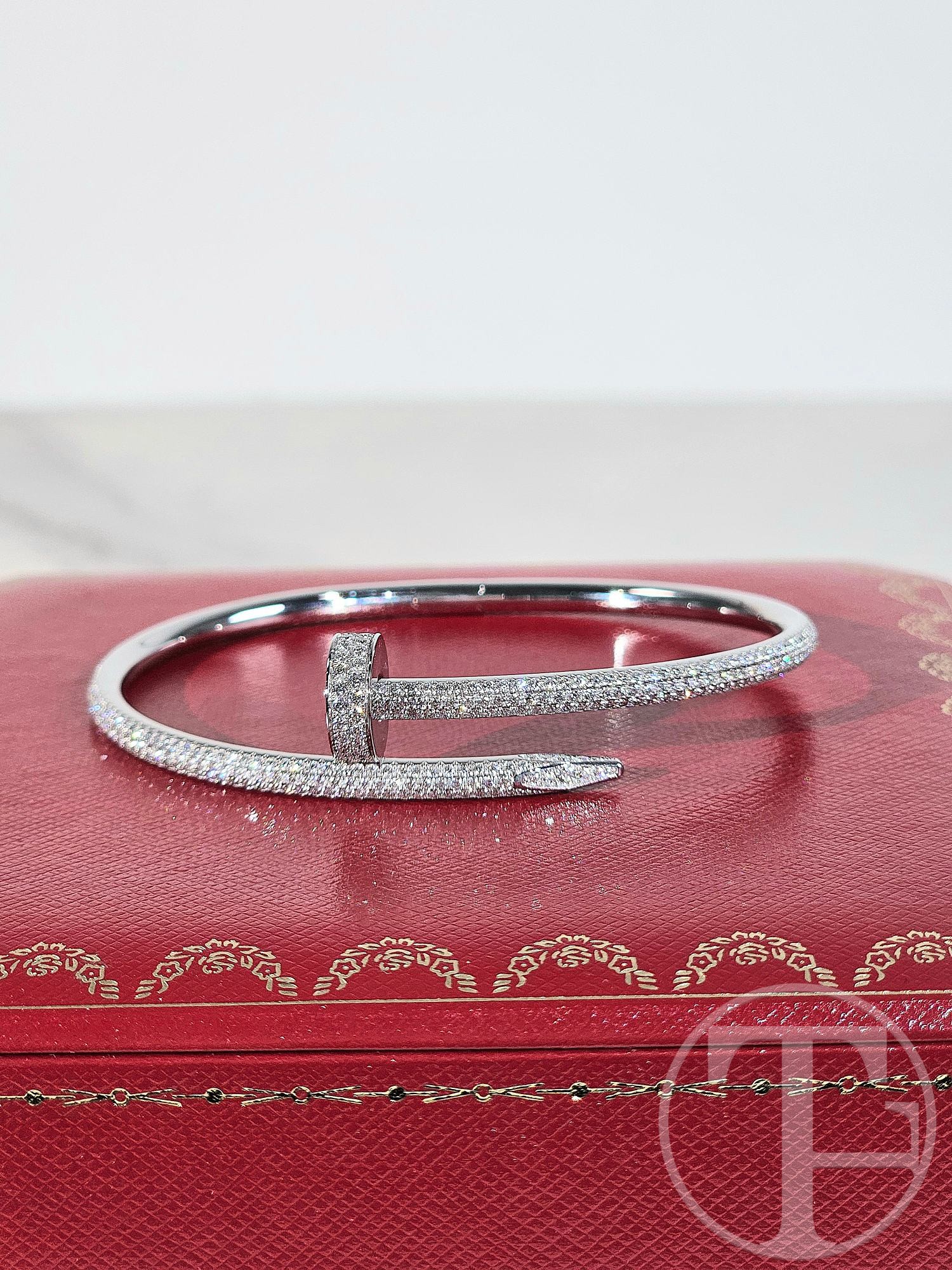 cartier juc diamond bracelet, classic model cartier juc diamond bracelet, classic model