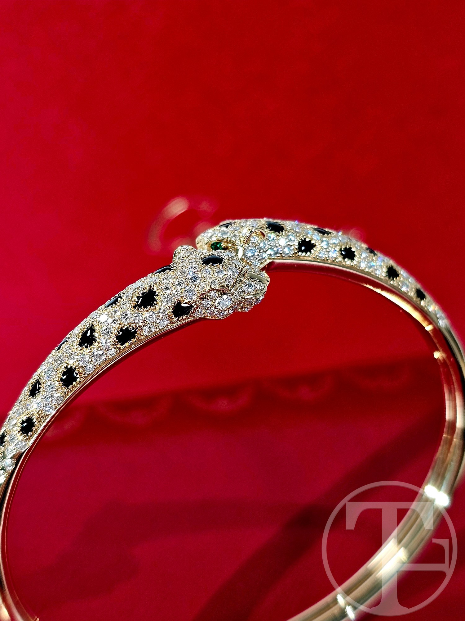 cartier panthère diamond bracelet, small model cartier panthère diamond bracelet, small model