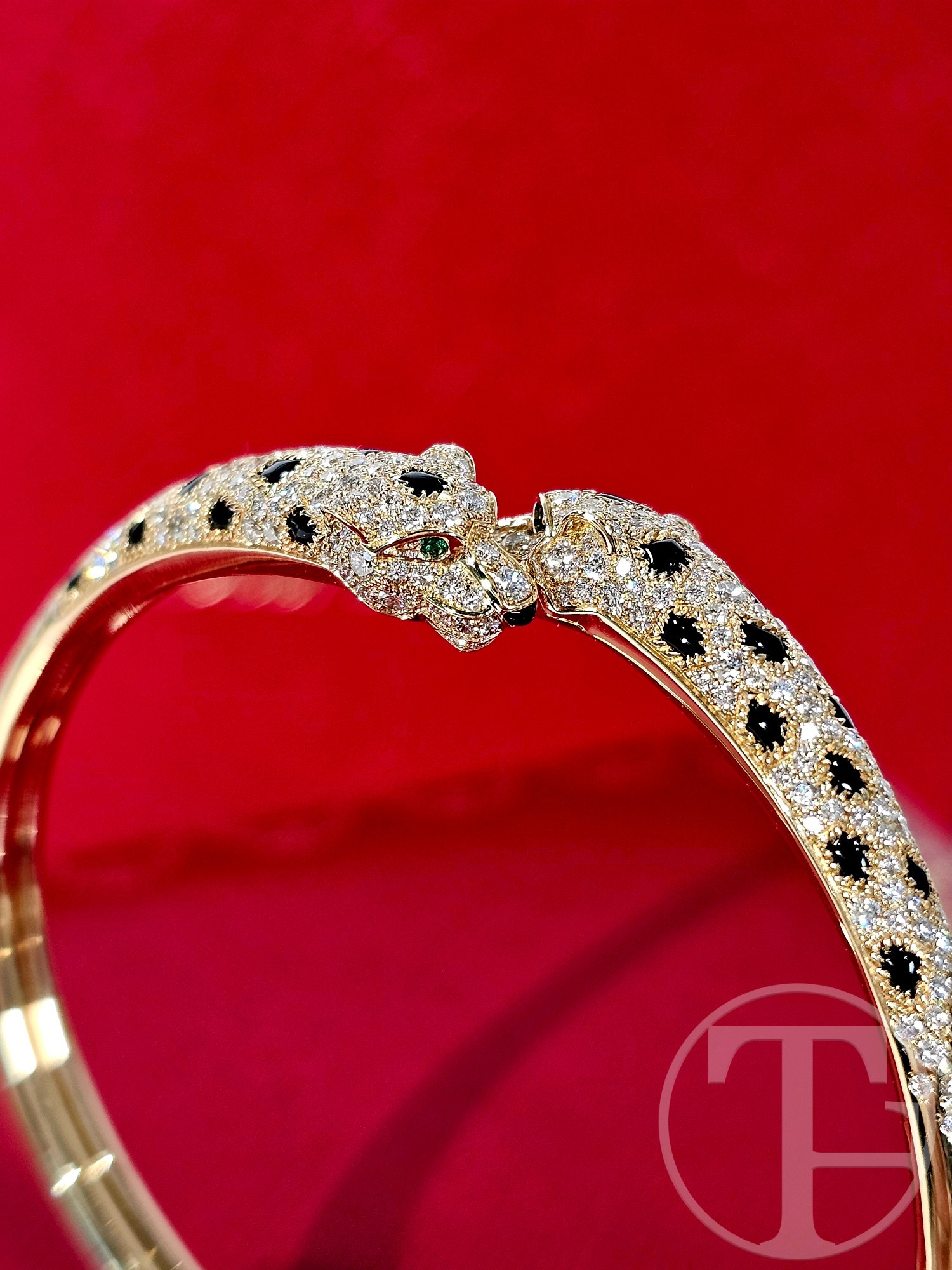 cartier panthère diamond bracelet, small model cartier panthère diamond bracelet, small model