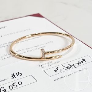 cartier juc diamond bracelet, small model