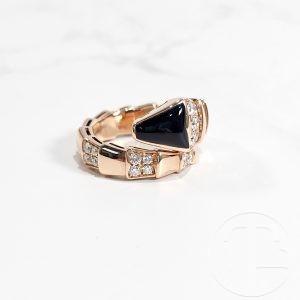 bvlgari serpenti diamond ring