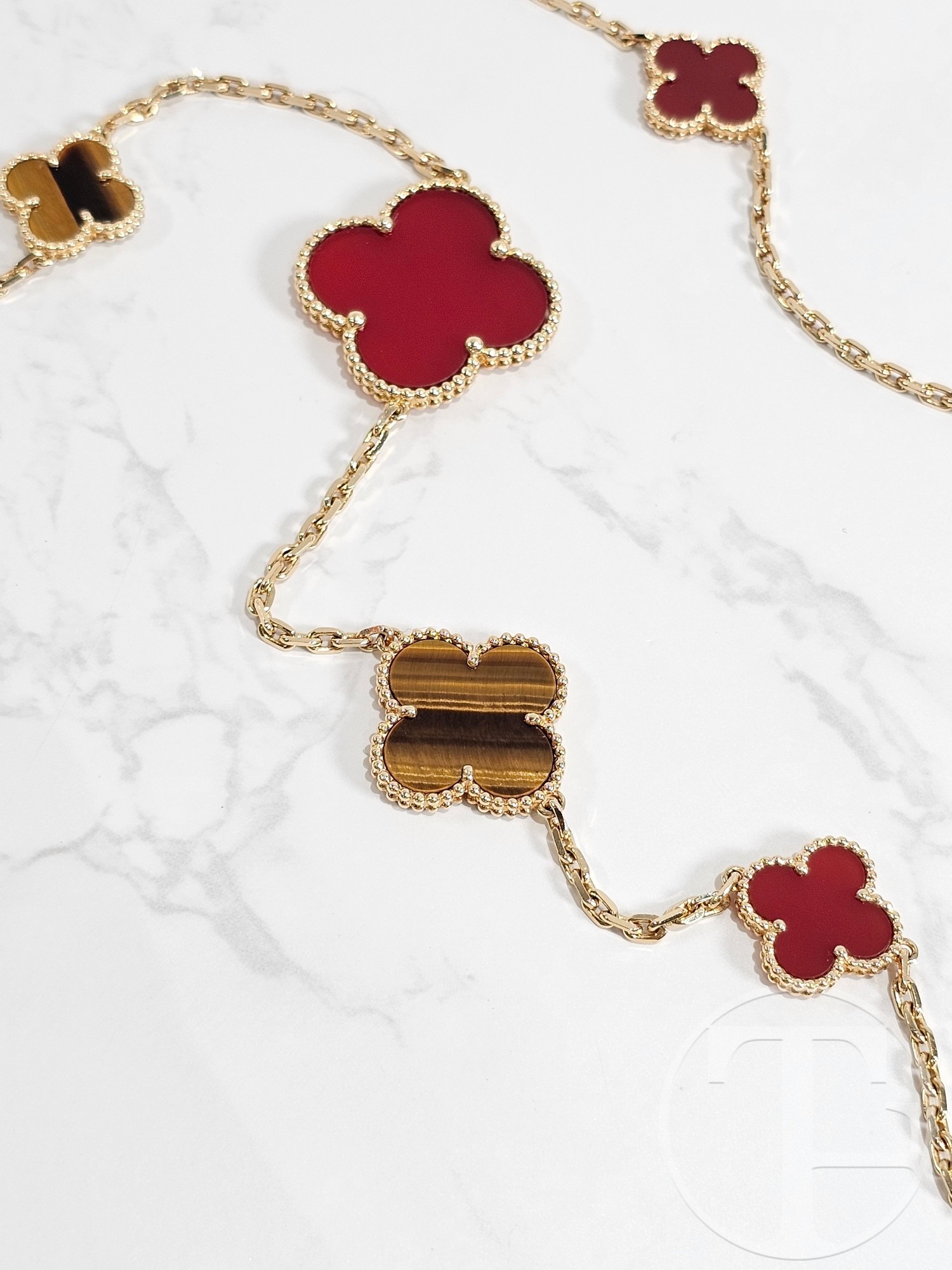 vca magic alhambra 16 motif necklace vca magic alhambra 16 motif necklace