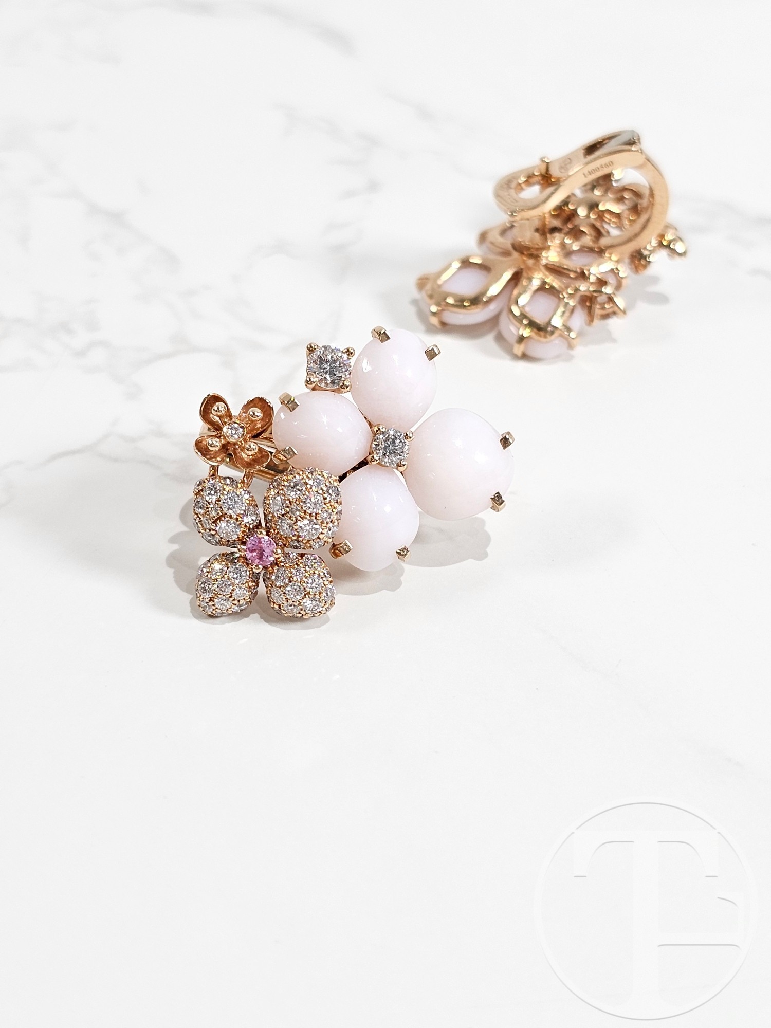 chaumet jardins stud earrings chaumet jardins stud earrings