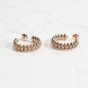 cartier clash earrings, small model