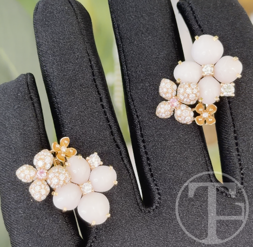 chaumet jardins stud earrings chaumet jardins stud earrings
