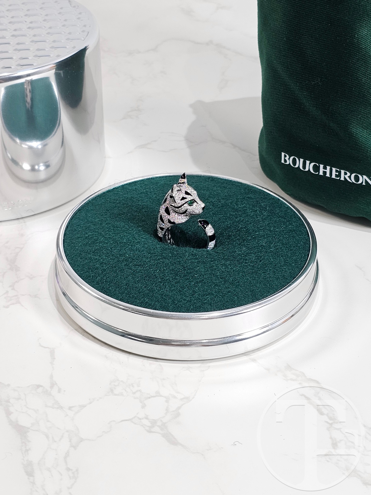 fuzzy leopard cat ring fuzzy leopard cat ring