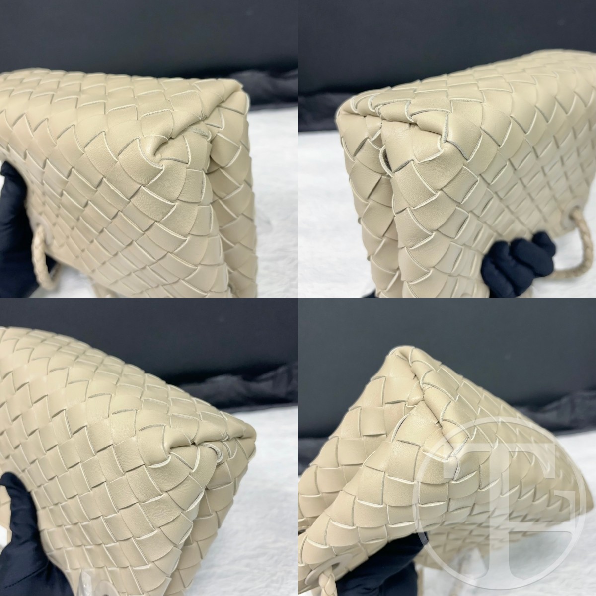 bottega veneta mini andiamo intrecciato bag in ecru lambskin with gold tone hardware bottega veneta mini andiamo intrecciato bag in ecru lambskin with gold tone hardware