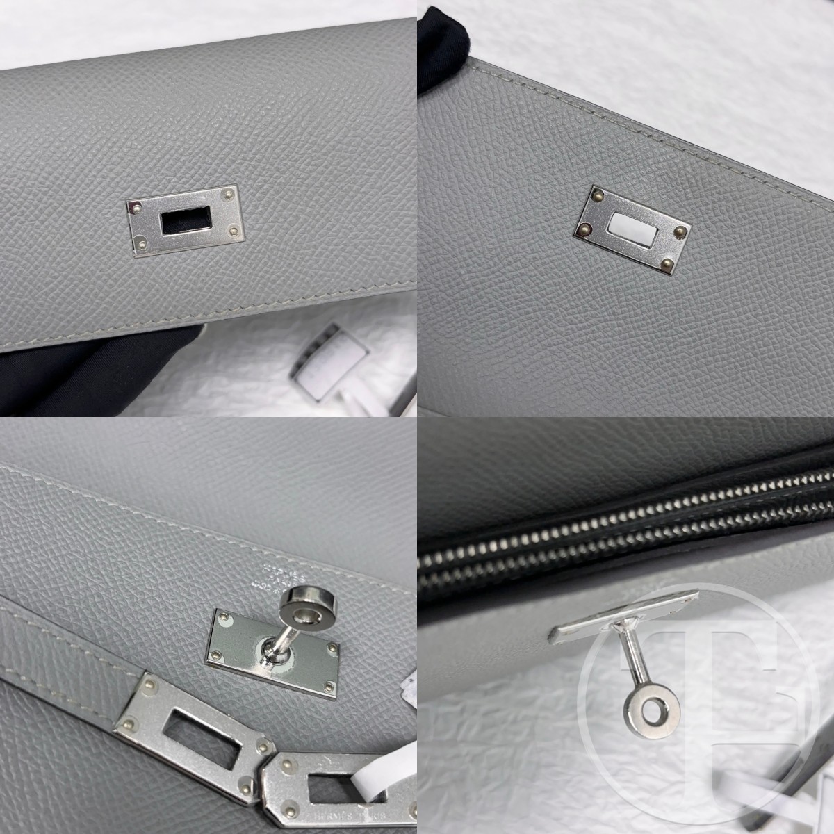 hermes 4z gris pantin epsom kelly classique wallet stamp a hermes 4z gris pantin epsom kelly classique wallet stamp a