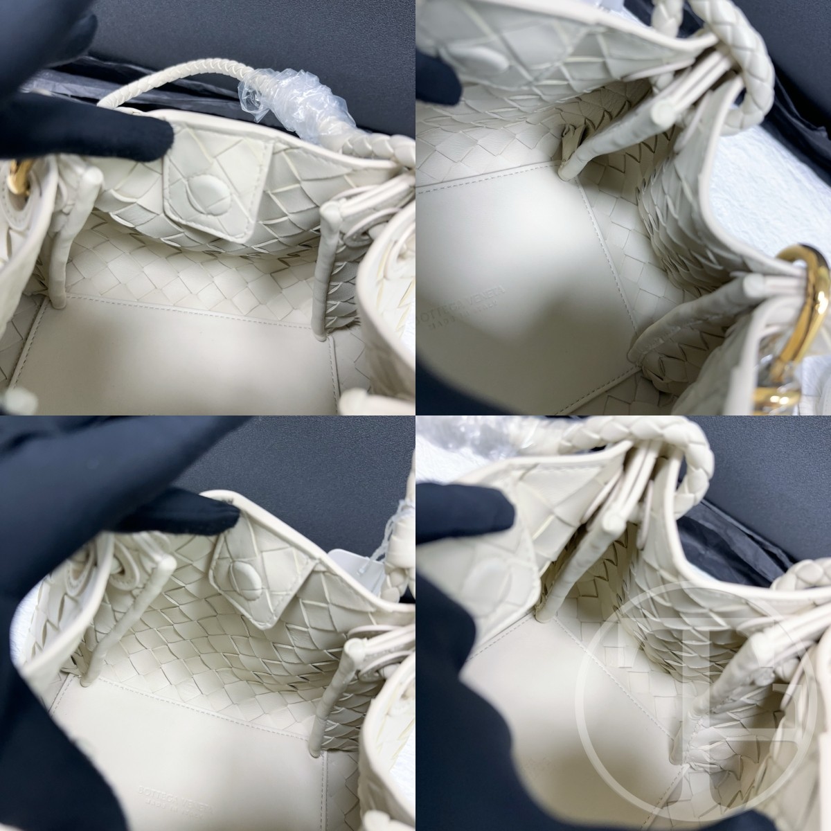 bottega veneta small parachute intrecciato bucket bag in sea salt lambskin bottega veneta small parachute intrecciato bucket bag in sea salt lambskin