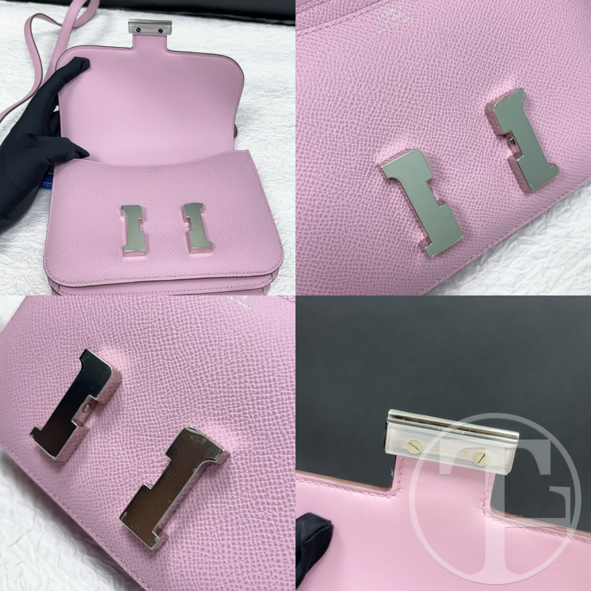 hermes mauve sylvestre epsom constance mini 18 (2022) hermes mauve sylvestre epsom constance mini 18 (2022)