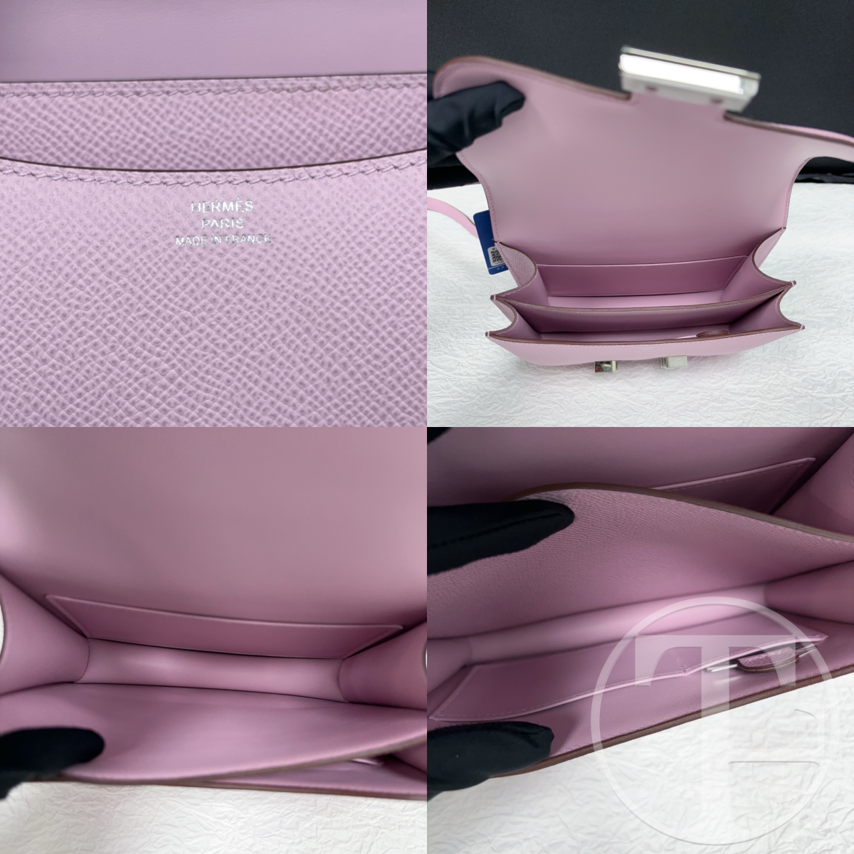 hermes mauve sylvestre epsom constance mini 18 (2022) hermes mauve sylvestre epsom constance mini 18 (2022)
