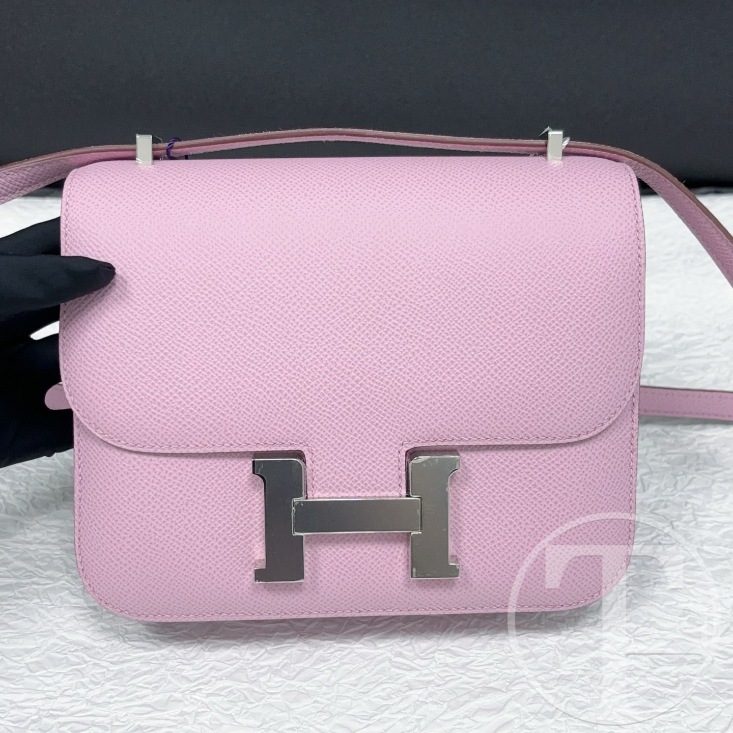 hermes mauve sylvestre epsom constance mini 18 (2022) hermes mauve sylvestre epsom constance mini 18 (2022)