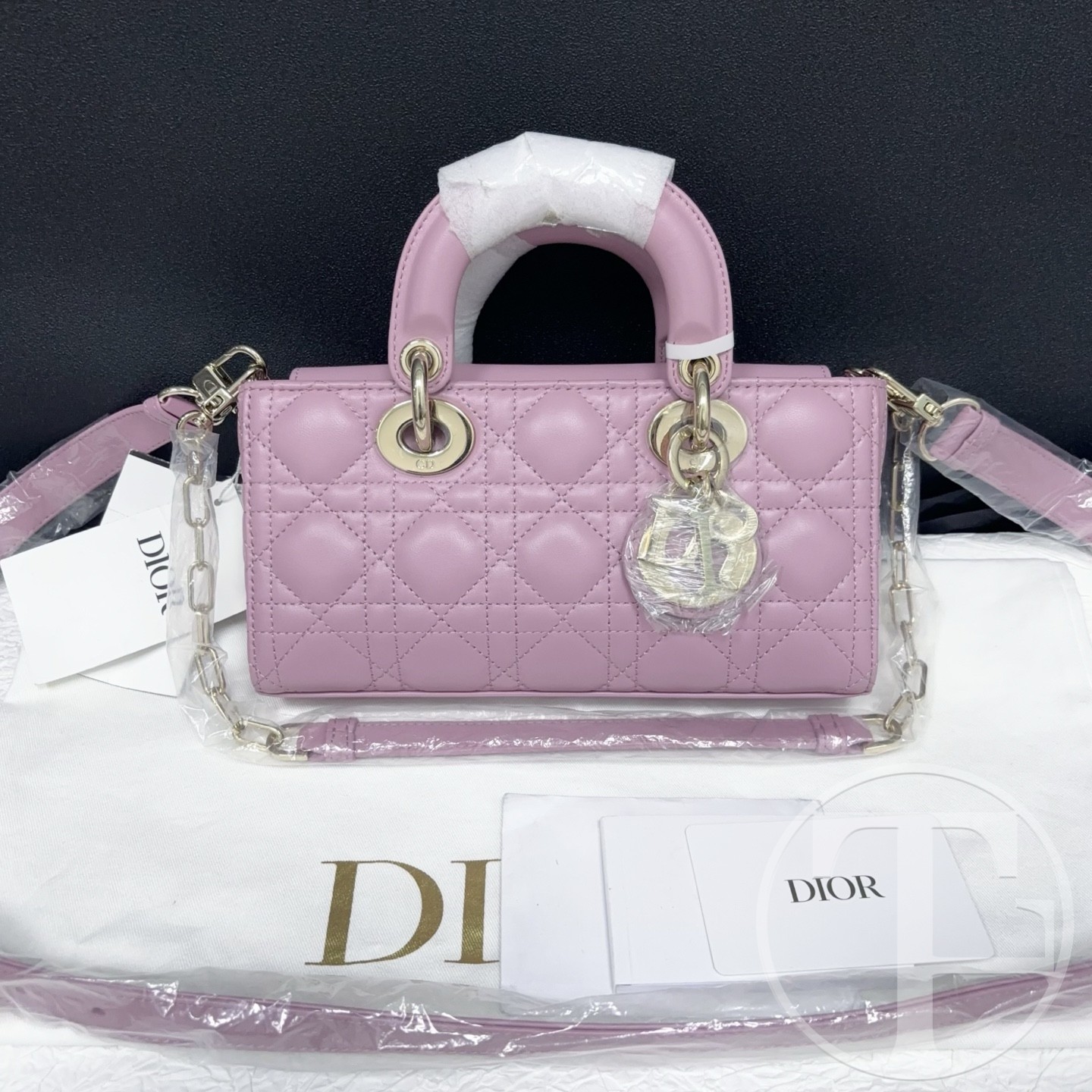 dior small lady d joy bag in soupir pink cannage lambskin dior small lady d joy bag in soupir pink cannage lambskin