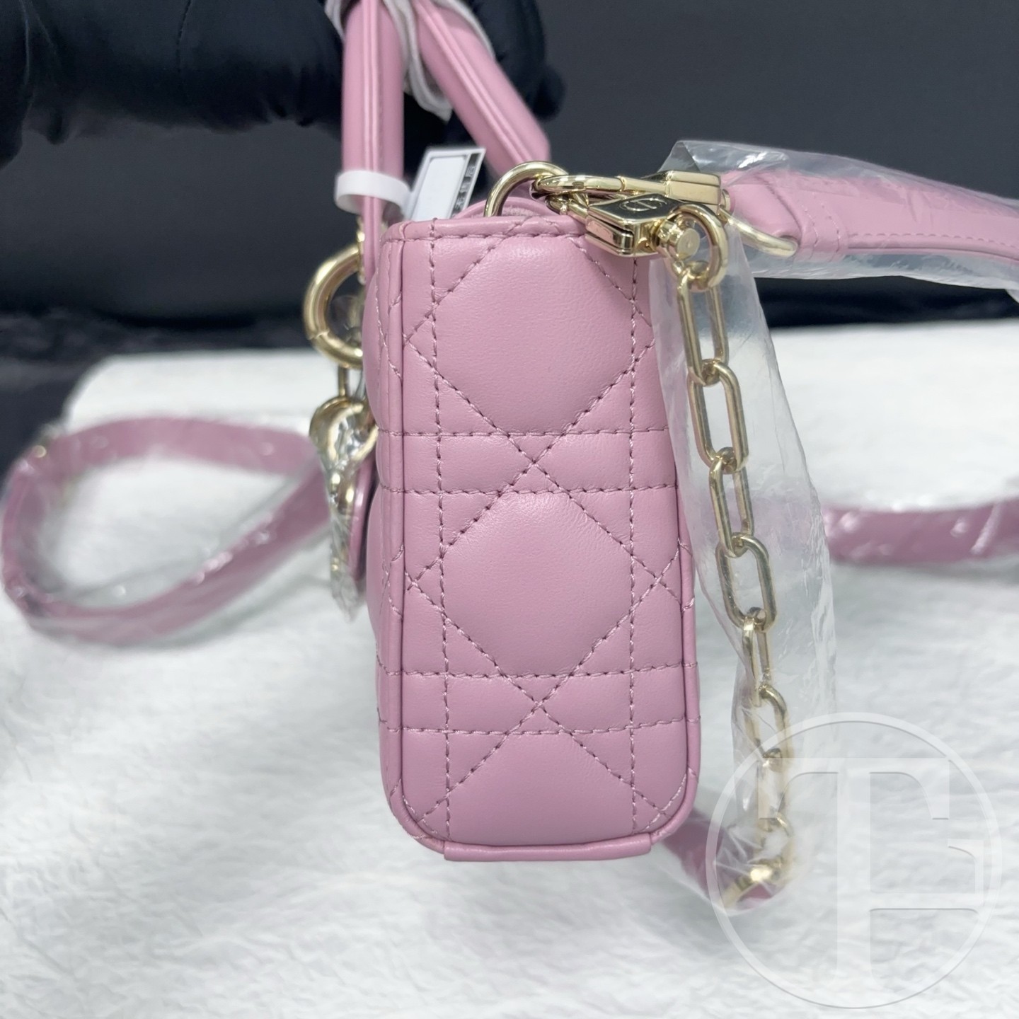 dior small lady d joy bag in soupir pink cannage lambskin dior small lady d joy bag in soupir pink cannage lambskin