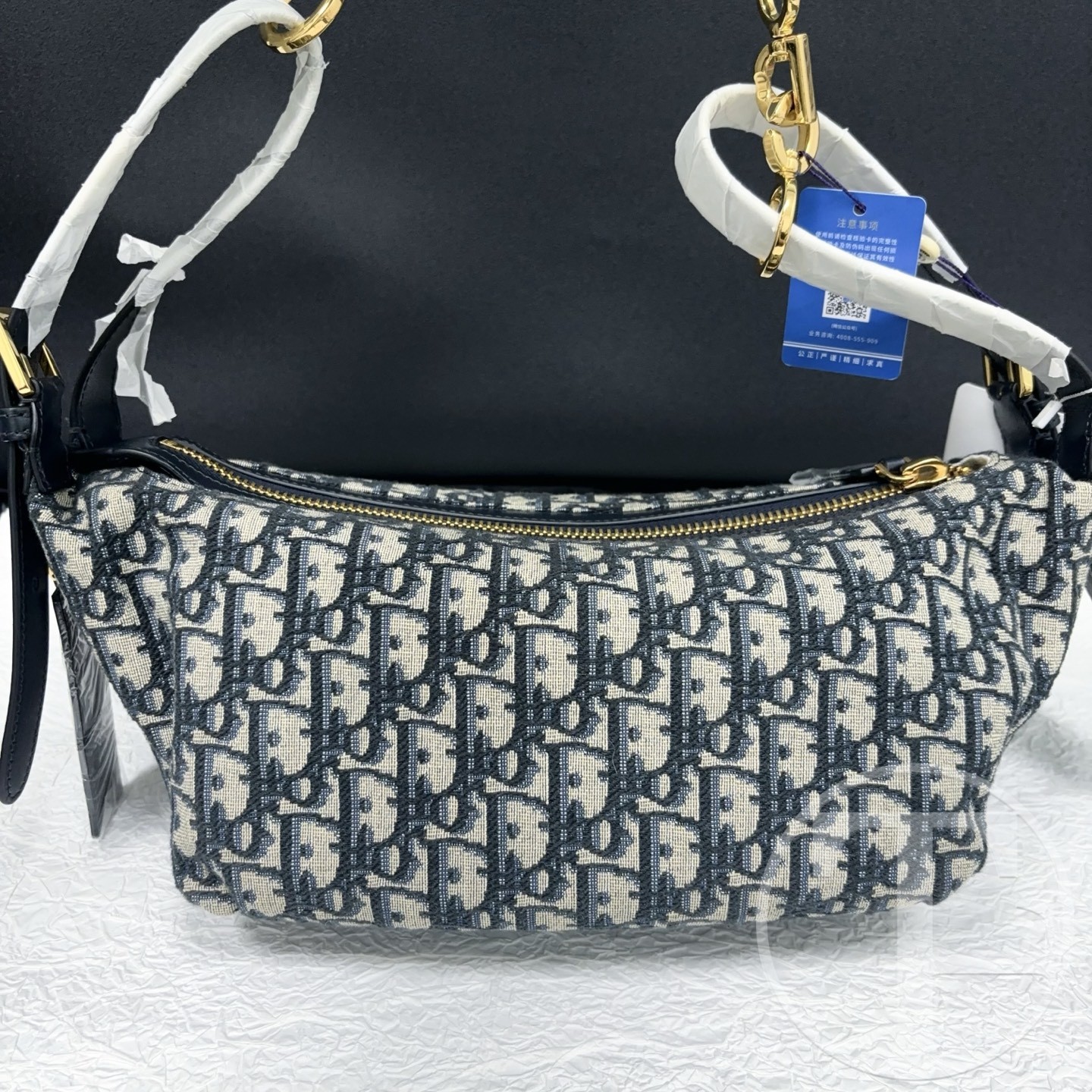 dior blue oblique jacquard d journey lunch box bag 88ma☆1224 (2024) dior blue oblique jacquard d journey lunch box bag 88ma☆1224 (2024)