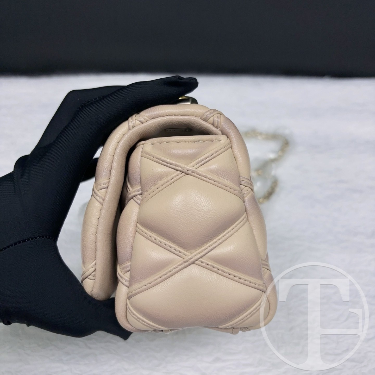 louis vuitton pico go 14 champagne pink microchip bag with gold hardware louis vuitton pico go 14 champagne pink microchip bag with gold hardware
