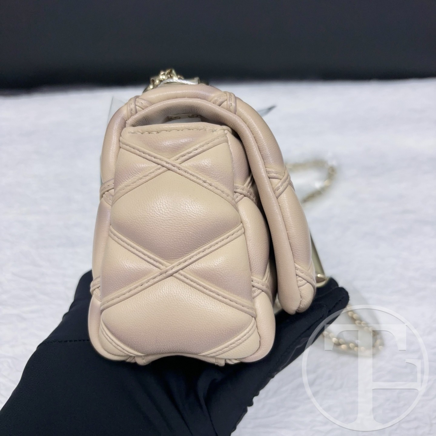 louis vuitton pico go 14 champagne pink microchip bag with gold hardware louis vuitton pico go 14 champagne pink microchip bag with gold hardware