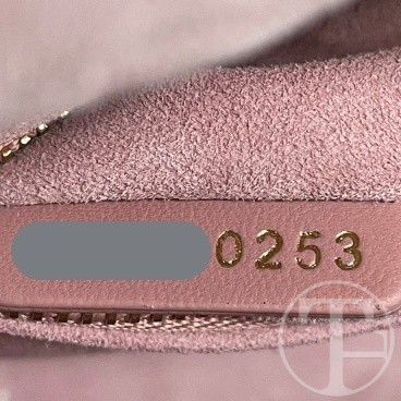 dior lady dior bag in pink lambskin with four compartments dior lady dior bag in pink lambskin with four compartments