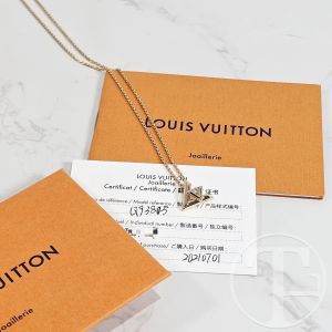 Home louis vuitton lv volt diamond necklace
